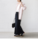 【WEB限定】〈洗濯機可能〉アシンメトリー ストライプ シャツ