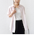 【WEB限定】〈洗濯機可能〉アシンメトリー ストライプ シャツ
