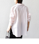 【WEB限定】〈洗濯機可能〉アシンメトリー ストライプ シャツ