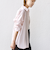 【WEB限定】〈洗濯機可能〉アシンメトリー ストライプ シャツ