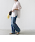 【WEB限定】〈洗濯機可能〉アシンメトリー ストライプ シャツ