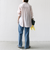 【WEB限定】〈洗濯機可能〉アシンメトリー ストライプ シャツ