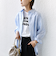 【WEB限定】〈洗濯機可能〉アシンメトリー ストライプ シャツ