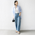 【WEB限定】〈洗濯機可能〉アシンメトリー ストライプ シャツ