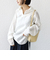 【WEB限定】〈洗濯機可能〉シアー ハイネック 2WAY ブラウス