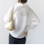 【WEB限定】〈洗濯機可能〉シアー ハイネック 2WAY ブラウス