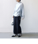 【WEB限定】〈洗濯機可能〉シアー ハイネック 2WAY ブラウス