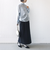 【WEB限定】〈洗濯機可能〉シアー ハイネック 2WAY ブラウス