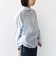 【WEB限定】〈洗濯機可能〉シアー ハイネック 2WAY ブラウス