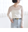 quaranciel:〈手洗い可能〉ベアデザイン チュール カットソー