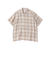 Southwick Gate Label: リネン オンブレチェック ショートスリーブ シャツ