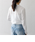 SHIPS any:〈洗濯機可能〉シアー リブ ロング スリーブ クルーネック TEE