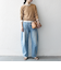 SHIPS any:〈洗濯機可能〉シアー リブ ロング スリーブ クルーネック TEE