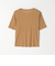 SHIPS any:〈洗濯機可能〉シアー リブ ハーフ スリーブ クルーネック TEE