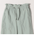 SHIPS any:〈洗濯機可能〉ナイロン ウエスト ドローコード セミ ワイド パンツ