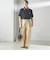 SHIPS Primary Navy Label:チノパンツ