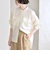 quaranciel:〈手洗い可能〉ドレッシー ワーク ポケット シャツ
