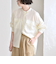 quaranciel:〈手洗い可能〉ドレッシー ワーク ポケット シャツ