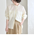 quaranciel:〈手洗い可能〉ドレッシー ワーク ポケット シャツ