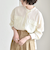 quaranciel:〈手洗い可能〉ドレッシー ワーク ポケット シャツ