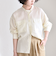 quaranciel:〈手洗い可能〉ドレッシー ワーク ポケット シャツ