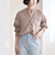 quaranciel:〈手洗い可能〉ドレッシー ワーク ポケット シャツ