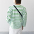 Le minor:〈洗濯機可能〉ロングスリーブ ボーダー TEE 25SS