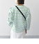 Le minor:〈洗濯機可能〉ロングスリーブ ボーダー TEE 25SS