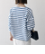 Le minor:〈洗濯機可能〉ロングスリーブ ボーダー TEE 25SS