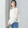 〈手洗い可能〉シアー ネック ポコビュー TEE ブラウス