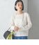 〈手洗い可能〉シアー ネック ポコビュー TEE ブラウス