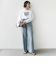〈洗濯機可能〉プラチナヴェール 長袖 ロゴ TEE