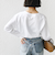 〈洗濯機可能〉プラチナヴェール 長袖 ロゴ TEE
