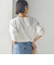 〈洗濯機可能〉プラチナヴェール 長袖 ロゴ TEE