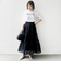 〈洗濯機可能〉プラチナヴェール 長袖 ロゴ TEE