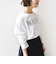 〈洗濯機可能〉プラチナヴェール 長袖 ロゴ TEE