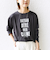 〈洗濯機可能〉プラチナヴェール 長袖 ロゴ TEE