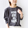 〈洗濯機可能〉プラチナヴェール 長袖 ロゴ TEE