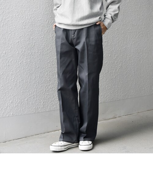 SHIPS any別注】Dickies:〈洗濯機可能〉874 T/C ツイル チノパンツ