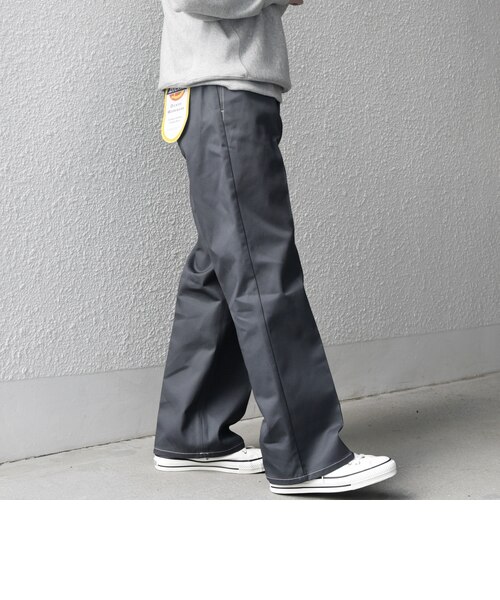 SHIPS any別注】Dickies:〈洗濯機可能〉874 T/C ツイル チノパンツ