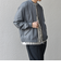 SHIPS any:〈撥水加工〉 タスラン SOLOTEX(R) ショート ジップ ブルゾン◇