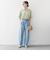 SHIPS any:〈洗濯機可能〉パイル ボーダー ラガーTEE