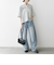 SHIPS any:〈洗濯機可能〉パイル ボーダー ラガーTEE