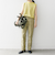 SHIPS any:〈洗濯機可能〉パイル ボーダー ノースリーブ TEE