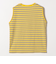 SHIPS any:〈洗濯機可能〉パイル ボーダー ノースリーブ TEE