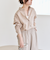 quaranciel:〈洗濯機可能〉リネン ミックス レギュラーカラー ポケット オーバー シャツ