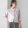 〈手洗い可能〉ストライプ 羽織 シャツ