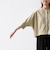 〈手洗い可能〉ピンタック 羽織 シャツ