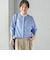 〈手洗い可能〉ピンタック 羽織 シャツ