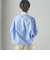 〈手洗い可能〉ピンタック 羽織 シャツ